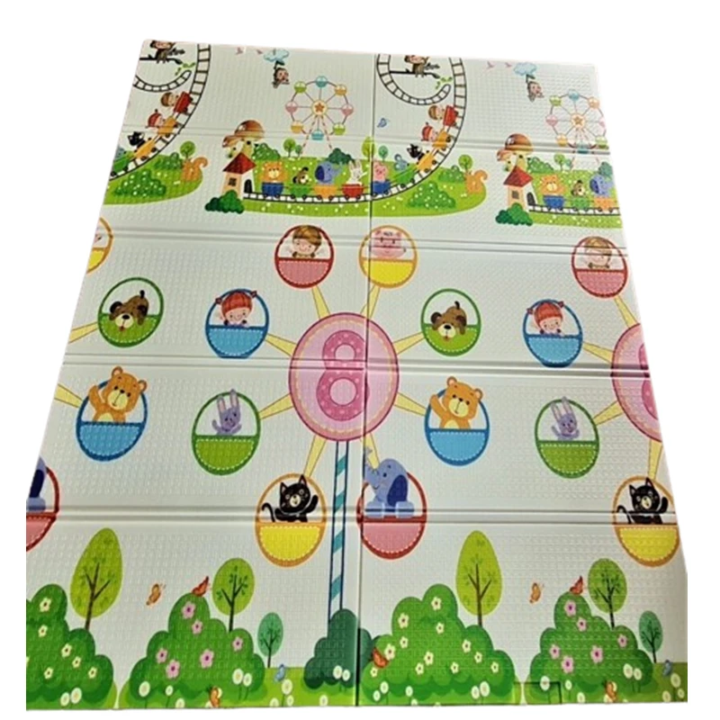 Детски килим за игра Ricokids, Весел лунапарк, 150 х 180 х 1