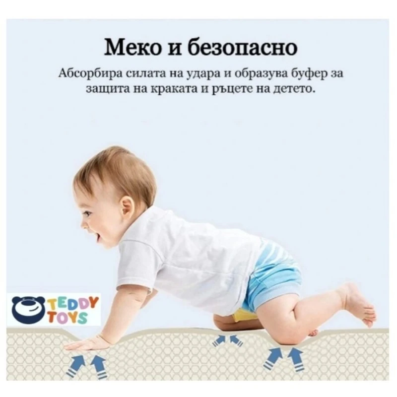 Детски килим за игра Ricokids, Весел лунапарк, 150 х 180 х 1