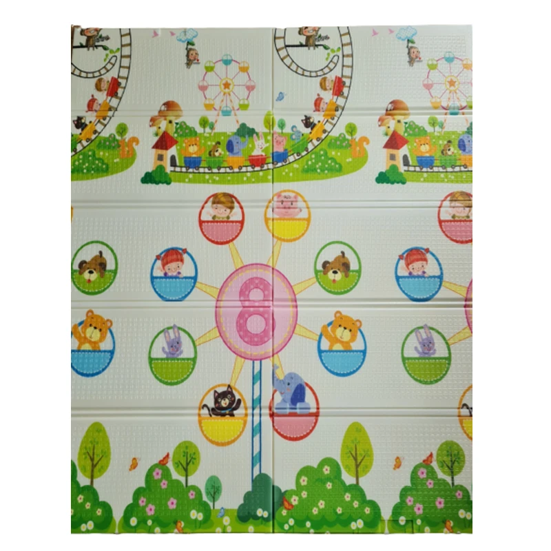 Детски килим за игра Ricokids, Весел лунапарк, 150 х 180 х 1