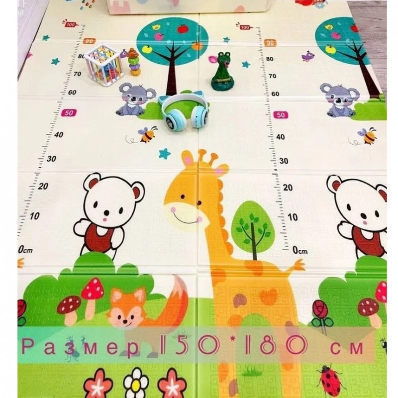 Детски килим за игра Ricokids, Весел лунапарк, 150 х 180 х 1