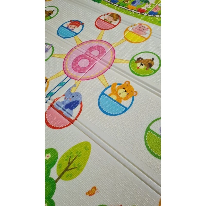 Детски килим за игра Ricokids, Весел лунапарк, 150 х 180 х 1