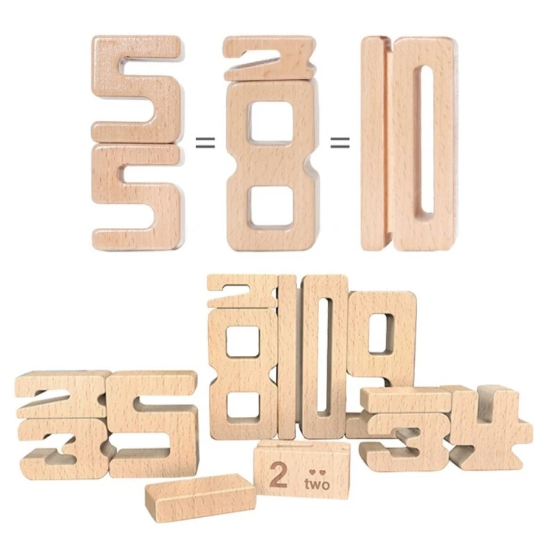 Дървени блокове Числа, Onshine