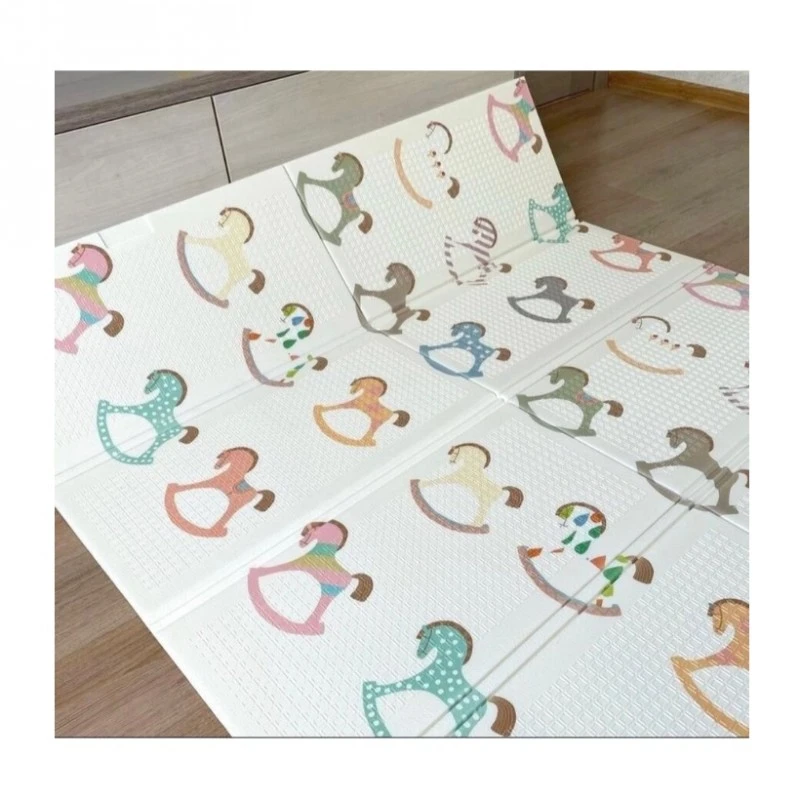 Детски килим за игра Ricokids, Конче вихрогонче, 180 х 200 х 1