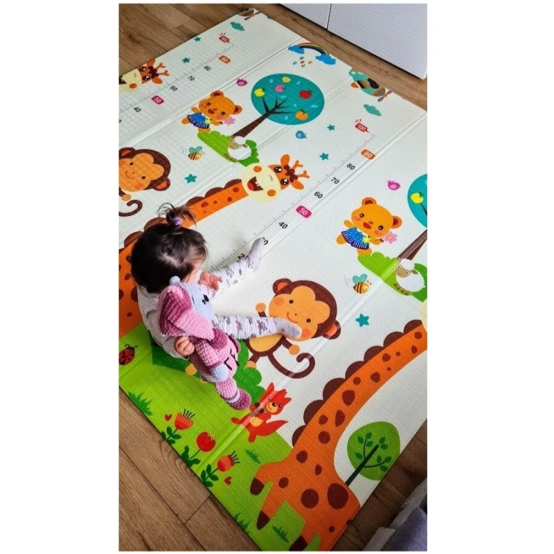Детско килимче за игра Ricokids Път в града/ Жирафче, 180 х 200 х 1