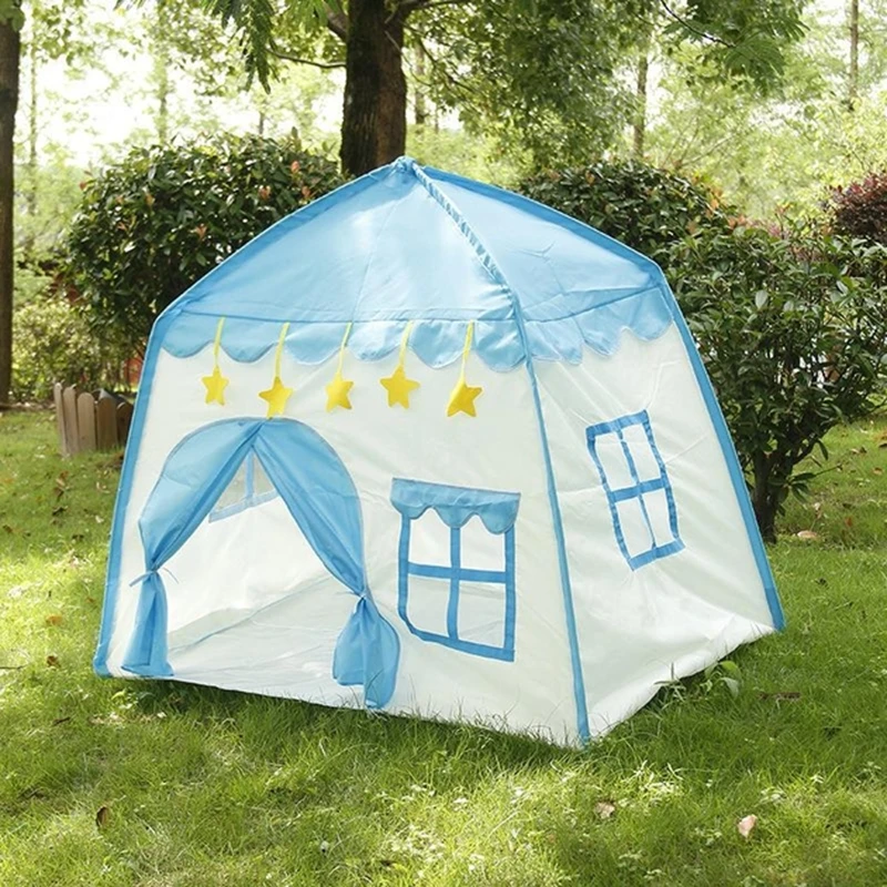 Палатка за игра тип къщичка, Син, Ricotoys