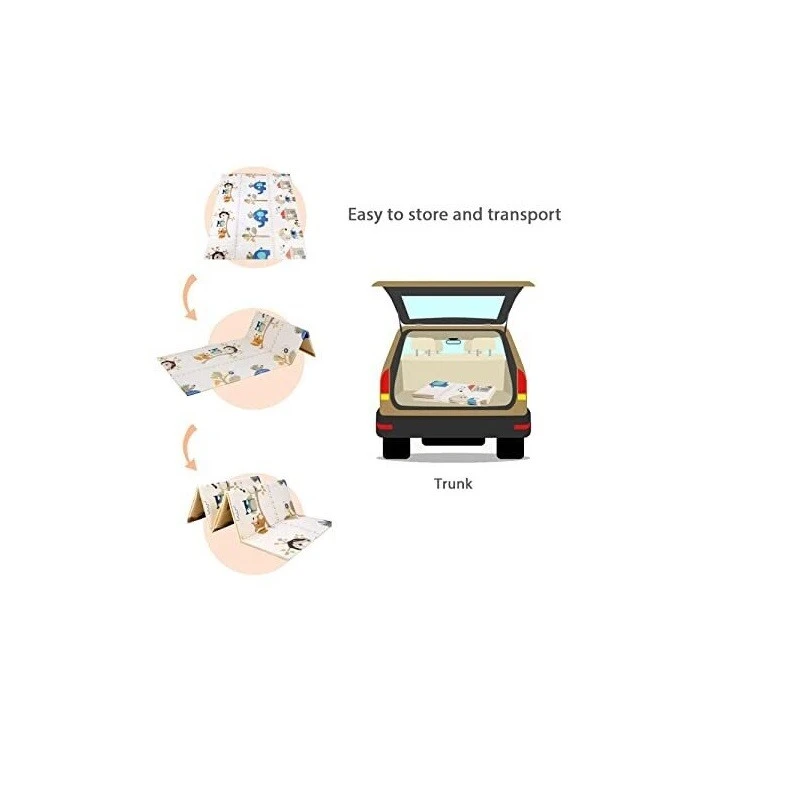 Детски килим за игра Ricokids, Сърничка, Жирафче, 150 х 200 х 1