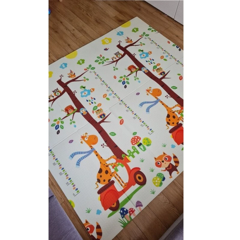 Детски килим за игра Ricokids, Сърничка, Жирафче, 150 х 200 х 1