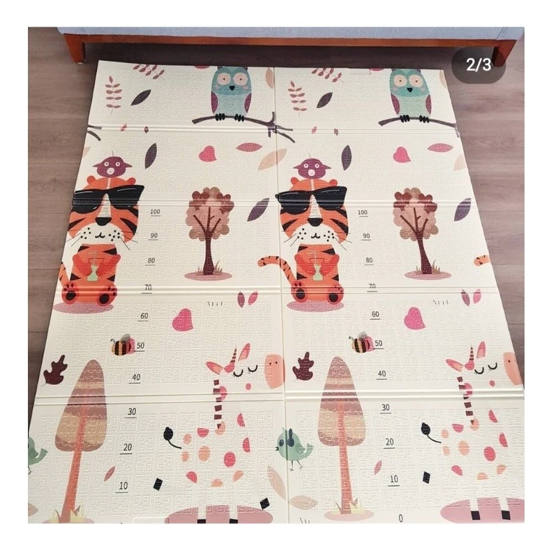 Килим за игра Ricokids Тигър с очила 180 х 150 см