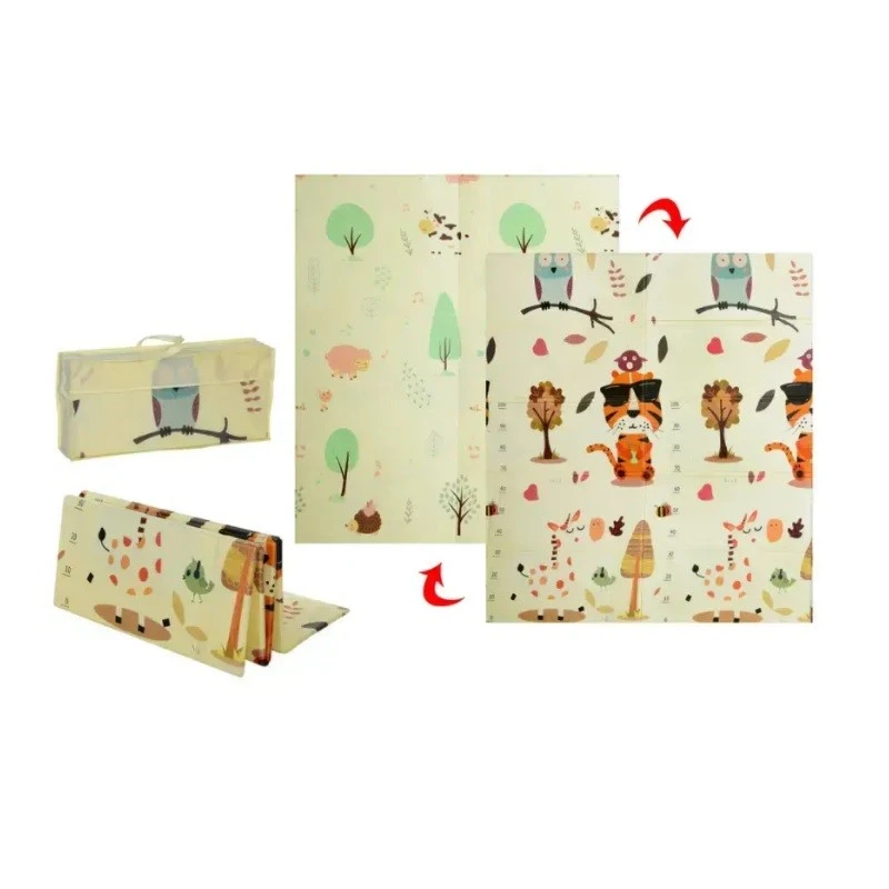 Килим за игра Ricokids Тигър с очила 180 х 150 см