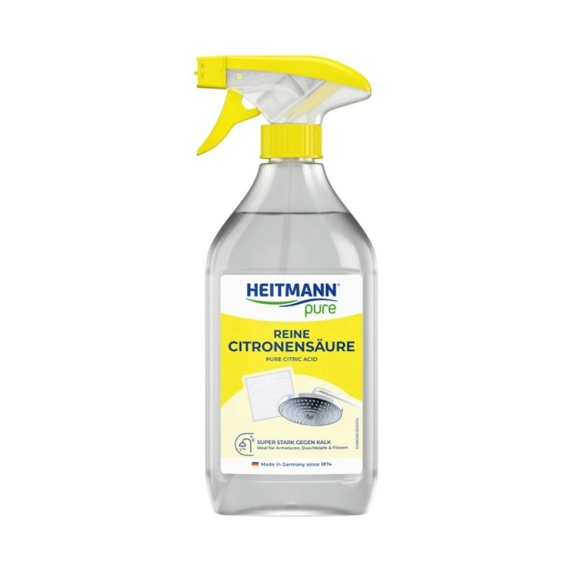 Спрей с лимонена киселина Heitmann Pure, 500 мл