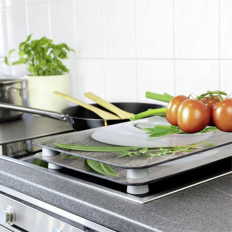 Стъклени плотове за котлони Wenko Hot Peperoni, Универсални, 2 бр.