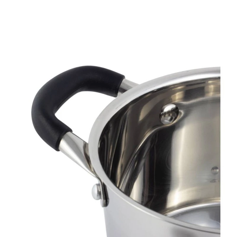 Комплект съдове за готвене Kamille KM-5752, инокс