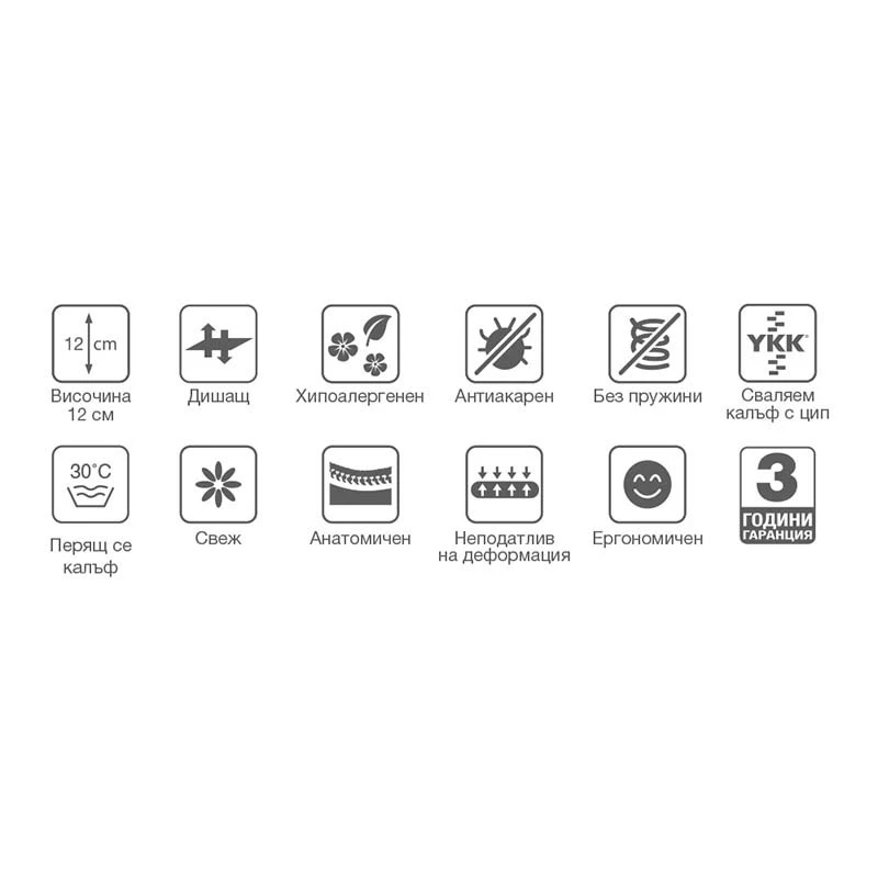 Детски матрак DreamOn Triple Fresh, размер 65/160