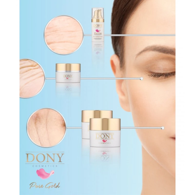 Регенериращ серум за лице, DONY cosmetics, PURE GOLD, 15 мл
