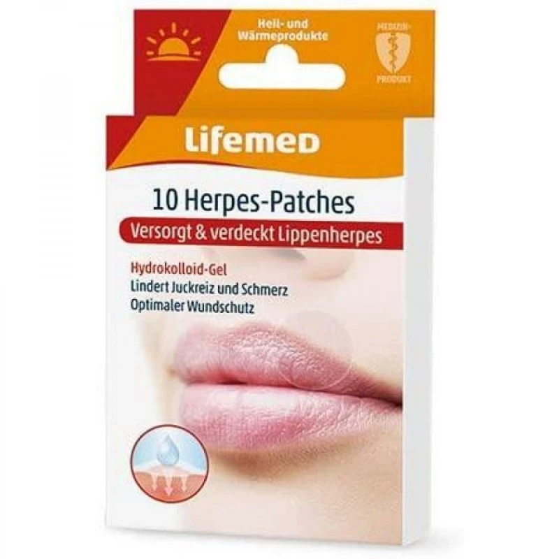 Lifemed Лепенки за херпеси, прозрачни