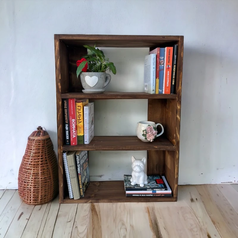 Eтажерка Зара, Рафтове, Масив 74см/54см