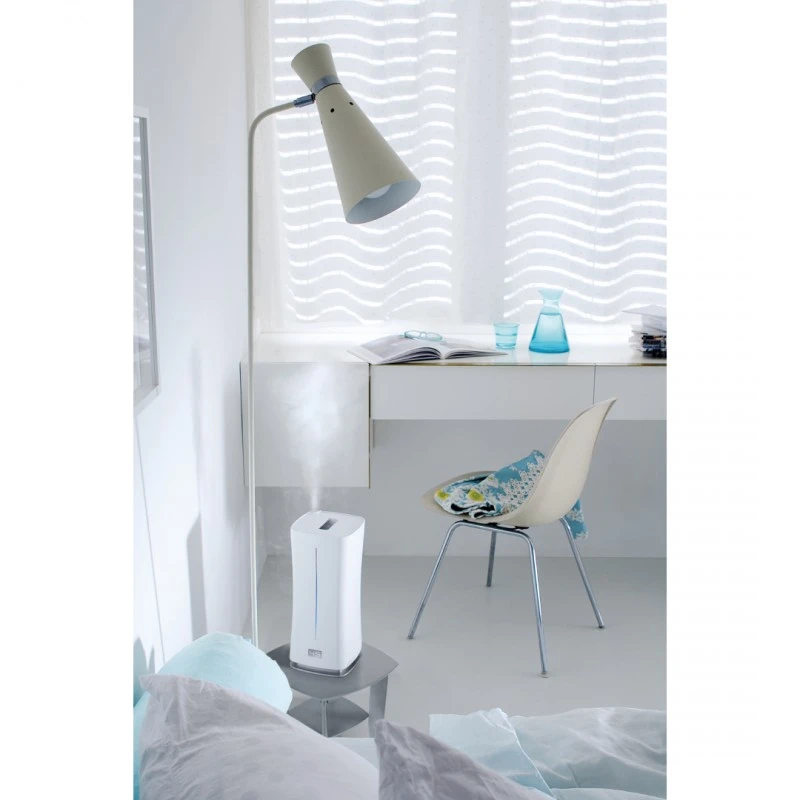 ОВЛАЖНИТЕЛ EVA LITTLE, Ултразвук, Бял, 50 кв.м