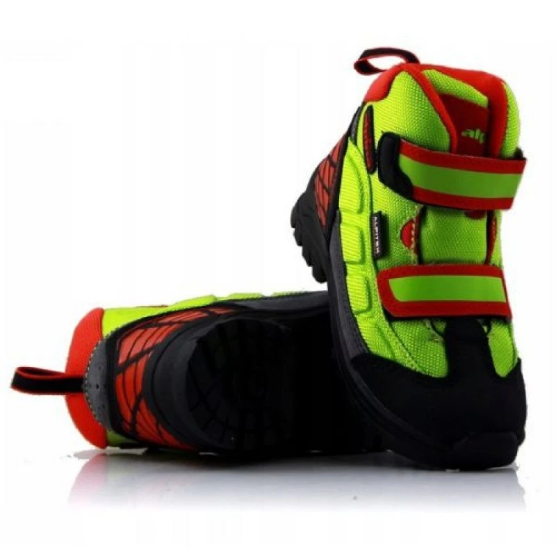 Детски туристически обувки Alpina Liam, Зелен