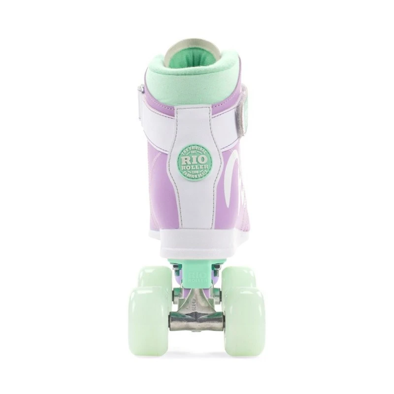 Ролкови кънки Rio roller Milkshake, Лилав/зелен, 35.5