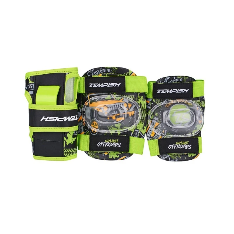 Детски регулируеми ролери Tempish Baby skate set Racer, Зелен, 26-29