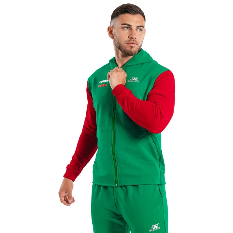 Спортен Екип България Памук BS в Зелено M