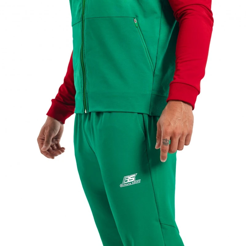 Спортен Екип България Памук BS в Зелено M