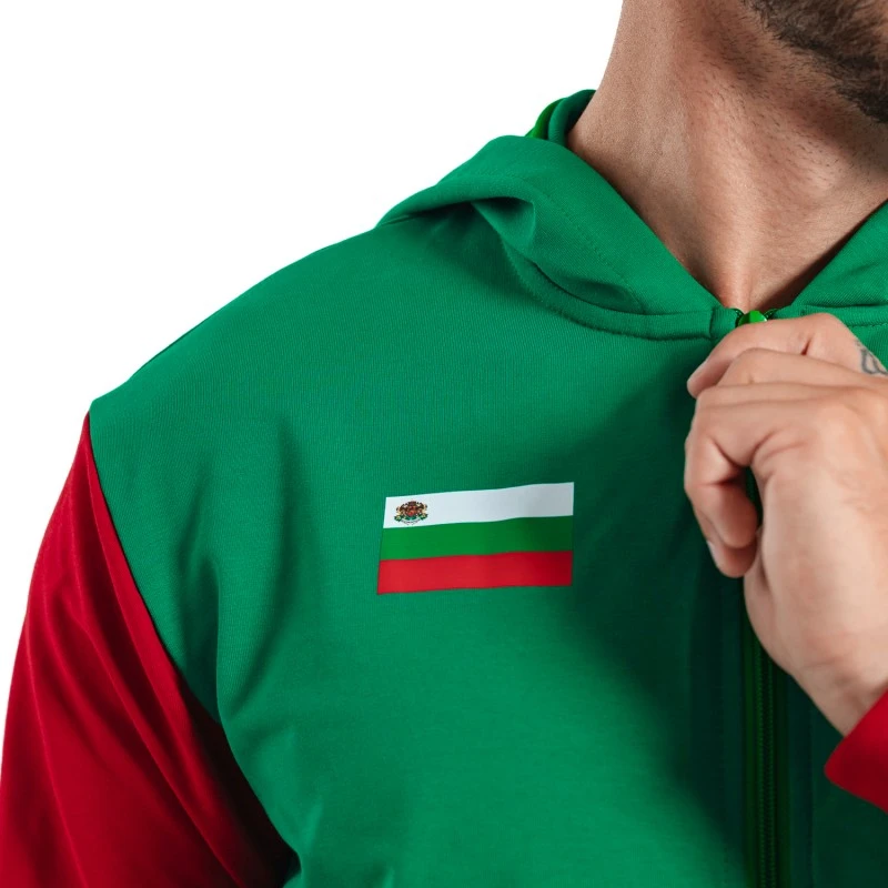 Спортен Екип България Памук BS в Зелено M