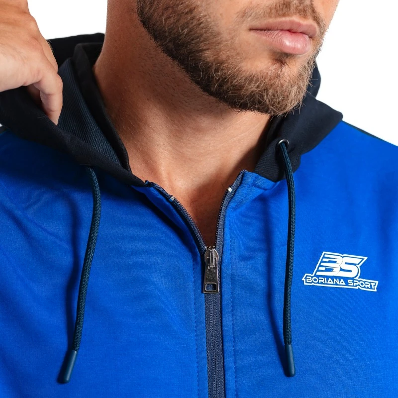 Спортен Екип Памук BS Тъмно Синьо със Синьо XXL