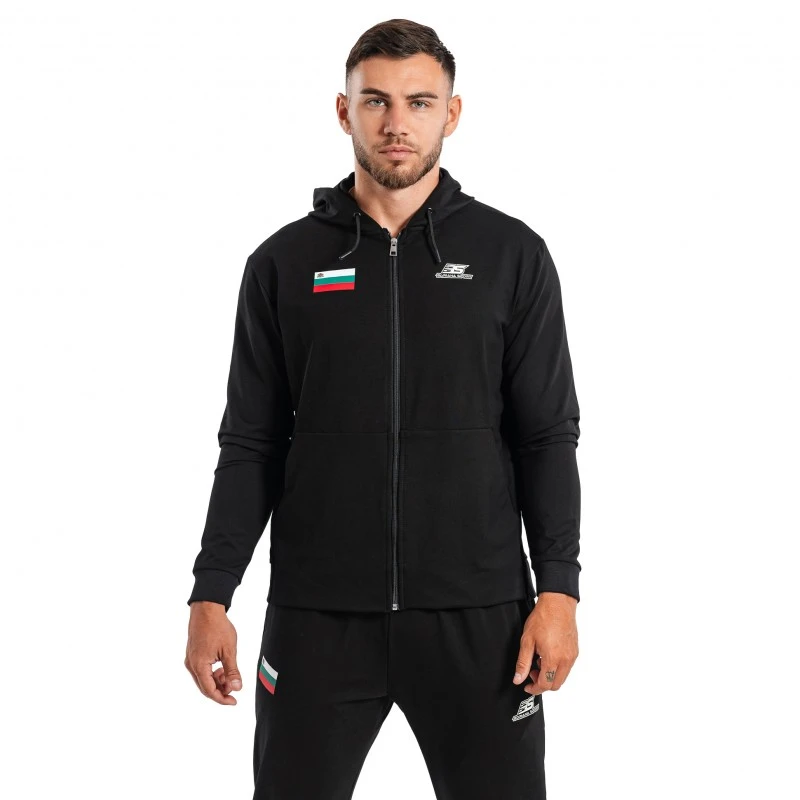 Спортен Екип България Памук BS в Черно S