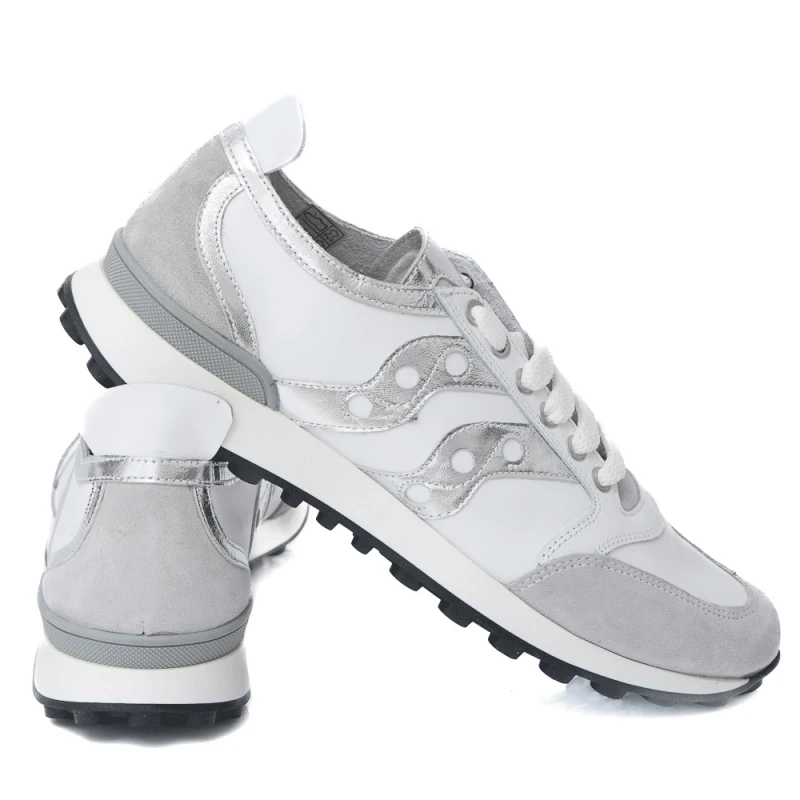 МЪЖКИ ОБУВКИ ОТ ЕСТЕСТВЕНА КОЖА МОДЕЛ 1000/5 BIANCO, Бял, Размер 44