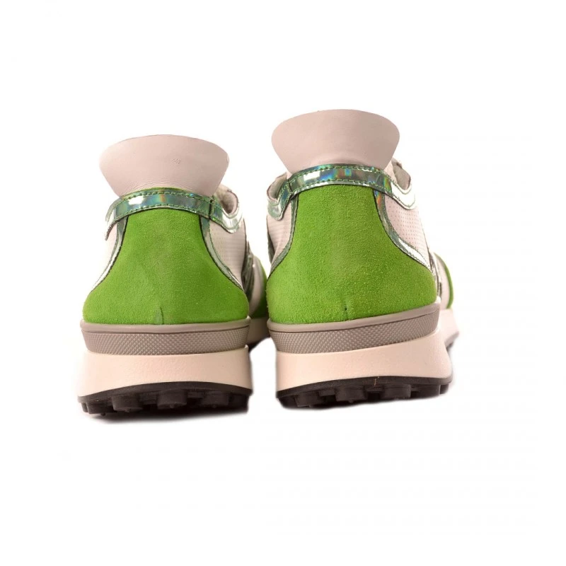 МЪЖКИ ОБУВКИ ОТ ЕСТЕСТВЕНА КОЖА МОДЕЛ 1000/8 VERDE, Зелен, Размер 44