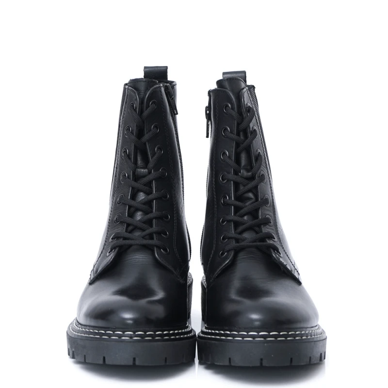 ДАМСКИ БОТИ ОТ ЕСТЕСТВЕНА КОЖА МОДЕЛ 108H43 BLACK, Черен, Размер 38