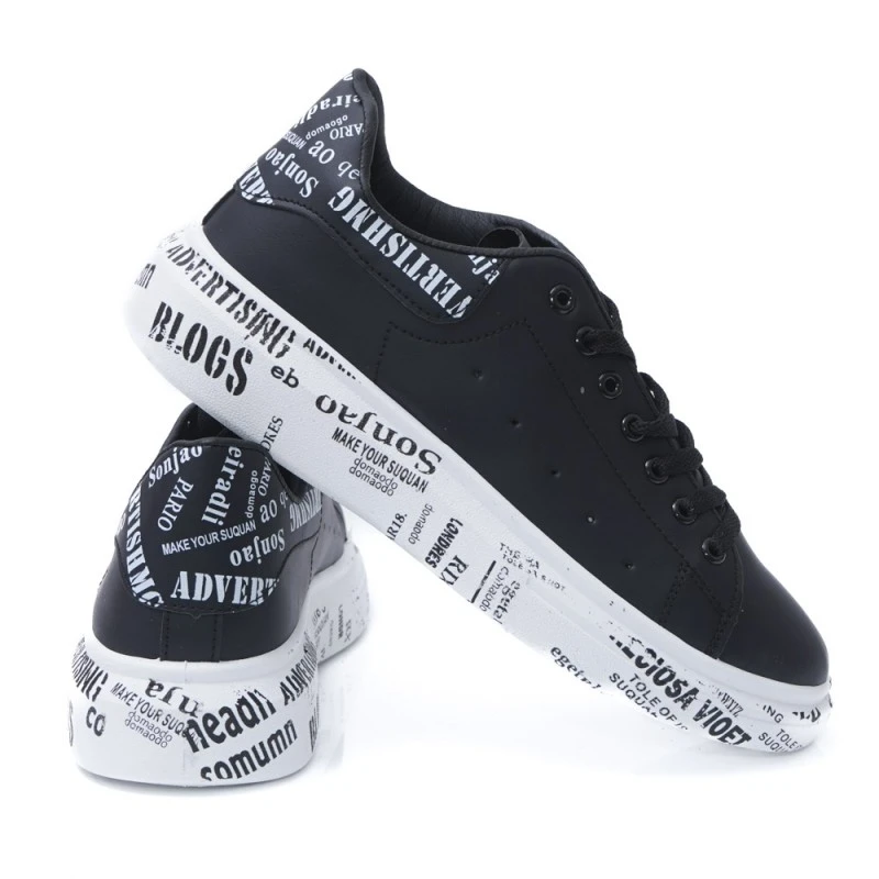 МЪЖКИ СПОРТНИ ОБУВКИ МОДЕЛ 12102, Черен, Размер 41