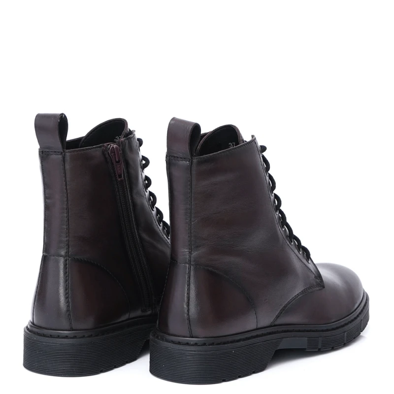 ДАМСКИ БОТИ ОТ ЕСТЕСТВЕНА КОЖА МОДЕЛ 22672 BORDO, Бордо, Размер 39