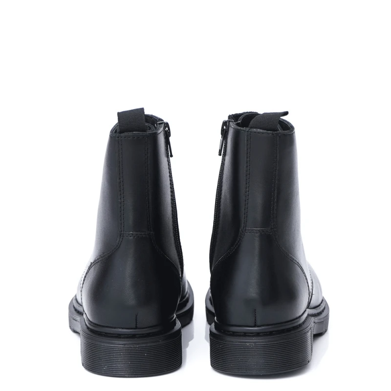 ДАМСКИ БОТИ ОТ ЕСТЕСТВЕНА КОЖА МОДЕЛ 294H26 BLACK, Черен, Размер 41