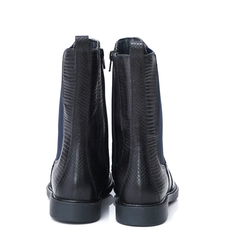 ДАМСКИ БОТИ ОТ ЕСТЕСТВЕНА КОЖА МОДЕЛ 398H06 GREY, Сив, Размер 37