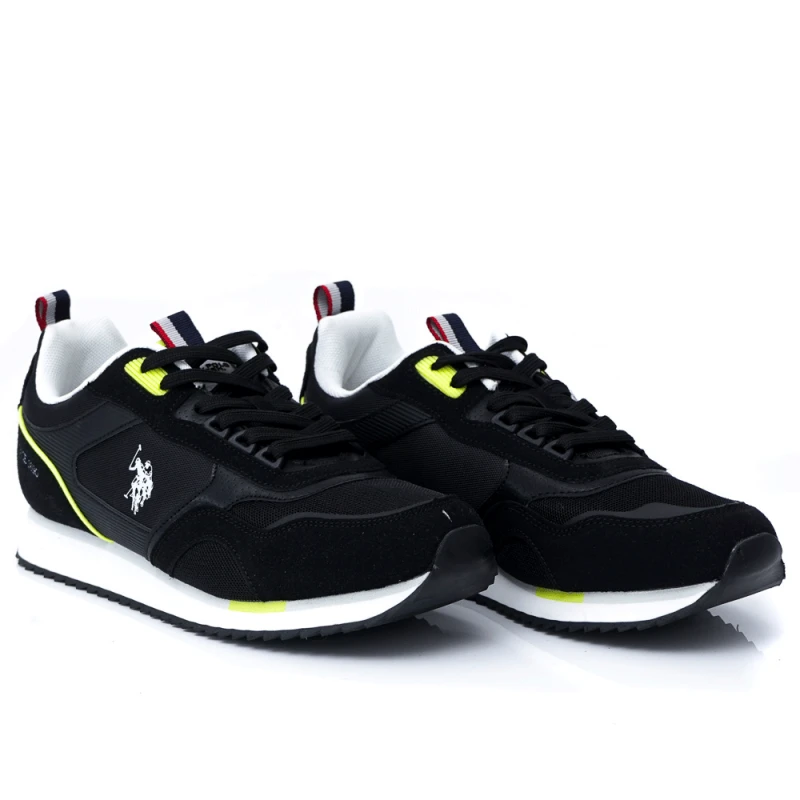 МЪЖКИ СНИКЪРСИ U.S.POLO ASSN. МОДЕЛ ETHAN 001M3TH1 NERO, Черен, Размер 43