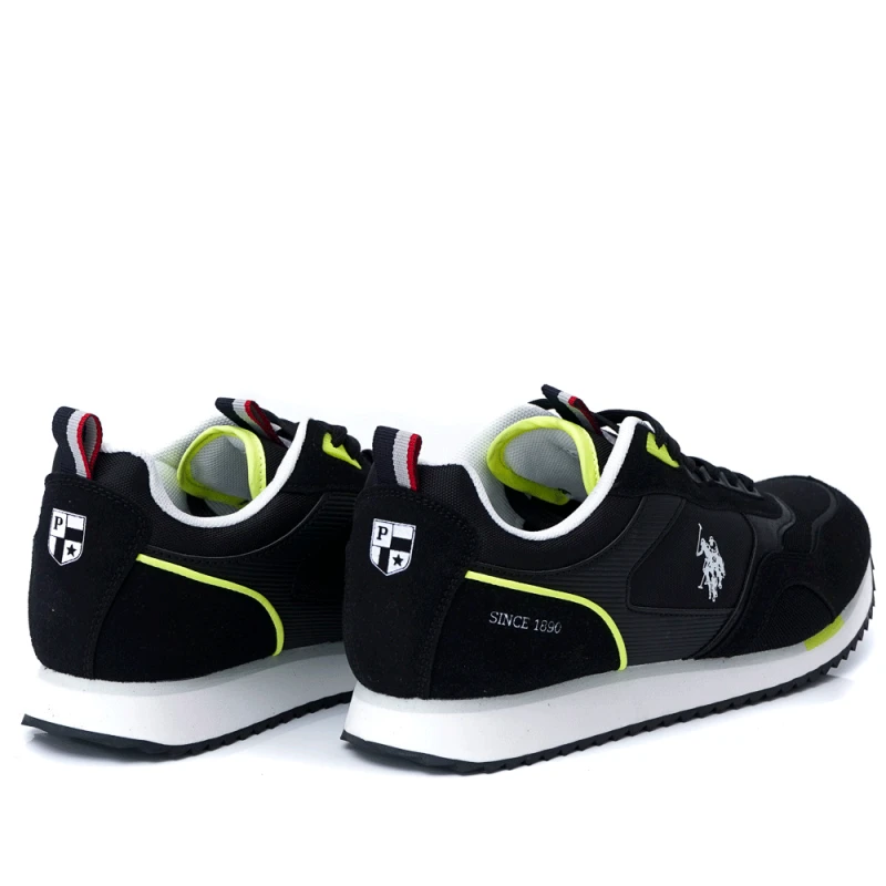 МЪЖКИ СНИКЪРСИ U.S.POLO ASSN. МОДЕЛ ETHAN 001M3TH1 NERO, Черен, Размер 43