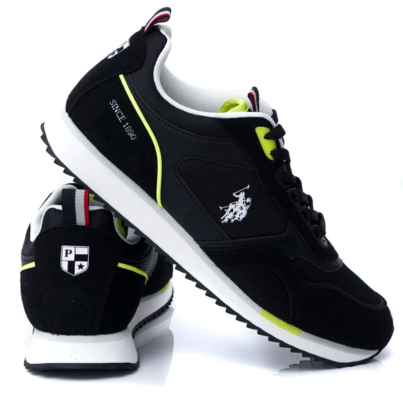 МЪЖКИ СНИКЪРСИ U.S.POLO ASSN. МОДЕЛ ETHAN 001M3TH1 NERO, Черен, Размер 43