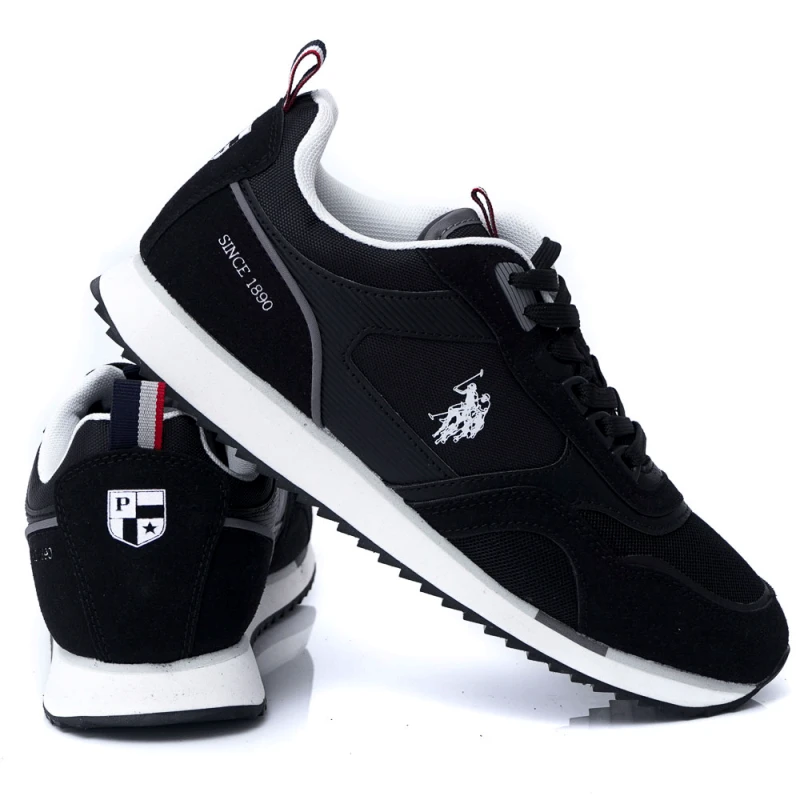 МЪЖКИ СНИКЪРСИ U.S.POLO ASSN. МОДЕЛ ETHAN 001M3TH1 NERO, Черен, Размер 43