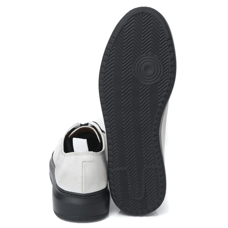 МЪЖКИ ОБУВКИ ОТ ЕСТЕСТВЕНА КОЖА МОДЕЛ HB/2 BIANCO, Бял, Размер 42