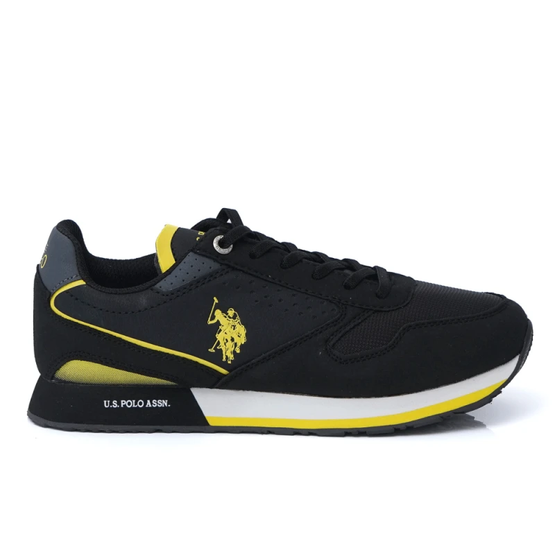 ДАМСКИ СНИКЪРСИ U.S.POLO ASSN. МОДЕЛ NOBIK 001KBHT2 NERO/GI, Черен, Размер 39