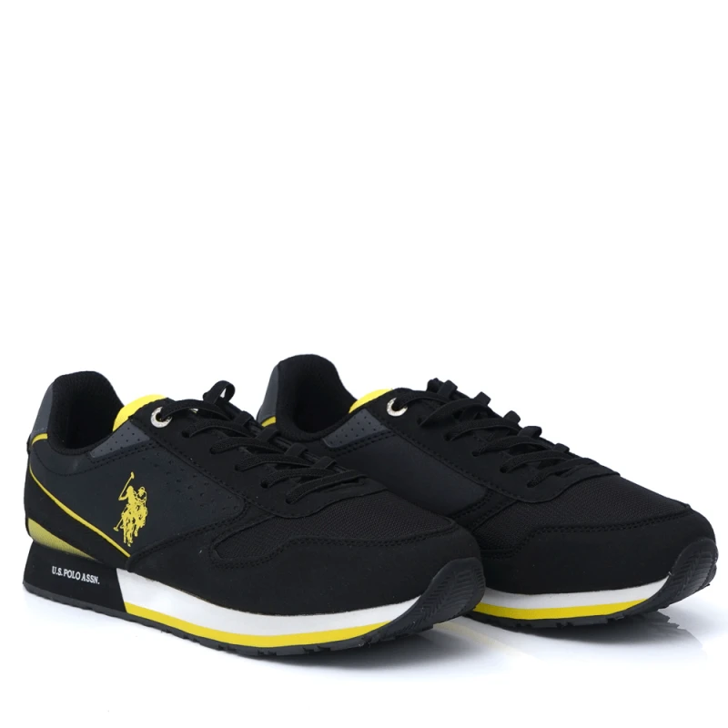ДАМСКИ СНИКЪРСИ U.S.POLO ASSN. МОДЕЛ NOBIK 001KBHT2 NERO/GI, Черен, Размер 39