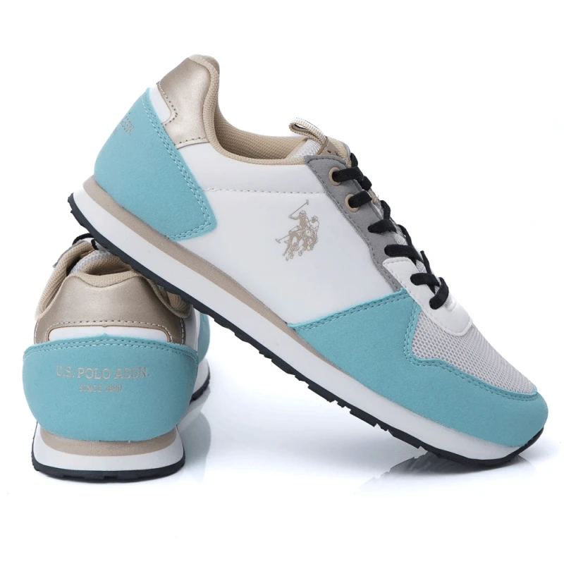 ДАМСКИ СНИКЪРСИ U.S.POLO ASSN. МОДЕЛ NOBIK 008K3TH1 AZZURO, Син, Размер 37