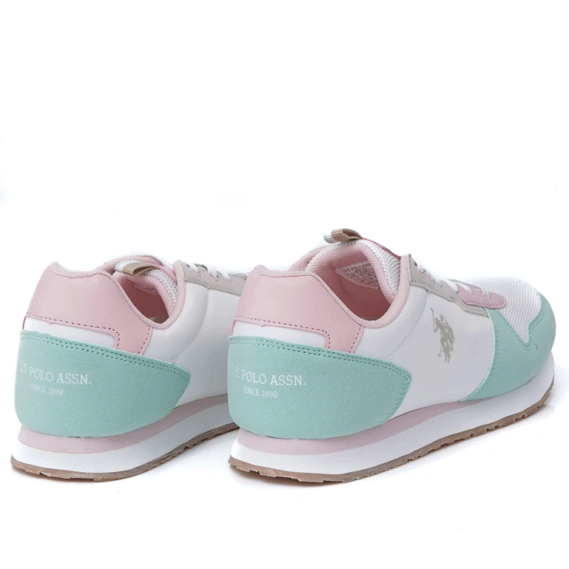 ДАМСКИ СНИКЪРСИ U.S.POLO ASSN. МОДЕЛ NOBIK 008K3TH1 BIANCO, Бял, Размер 36