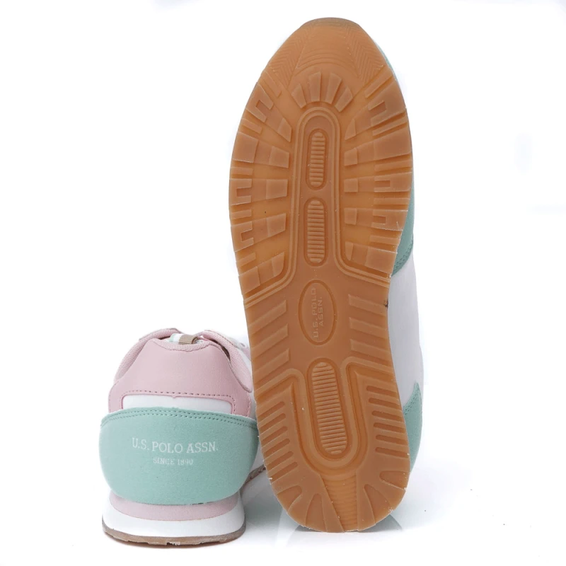 ДАМСКИ СНИКЪРСИ U.S.POLO ASSN. МОДЕЛ NOBIK 008K3TH1 BIANCO, Бял, Размер 36