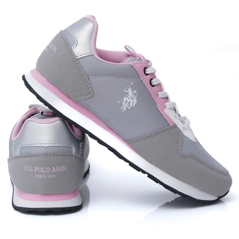ДАМСКИ СНИКЪРСИ U.S.POLO ASSN. МОДЕЛ NOBIK 008K3TH1 GRIGIO, Сив, Размер 36