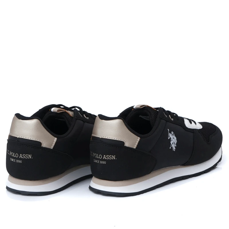 ДАМСКИ СНИКЪРСИ U.S.POLO ASSN. МОДЕЛ NOBIK 008K3TH1 NERO, Черен, Размер 39