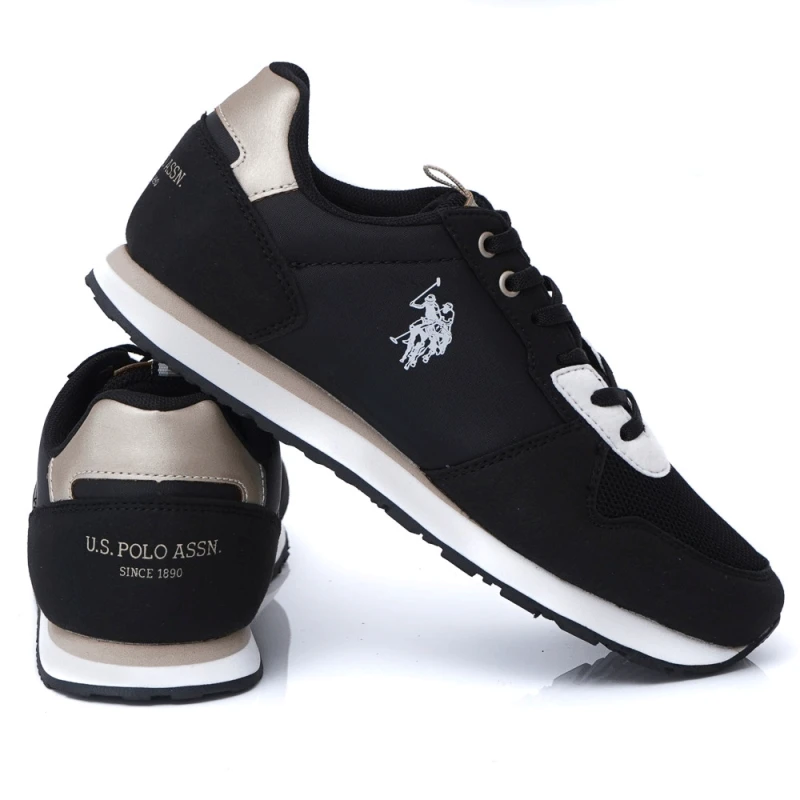 ДАМСКИ СНИКЪРСИ U.S.POLO ASSN. МОДЕЛ NOBIK 008K3TH1 NERO, Черен, Размер 39