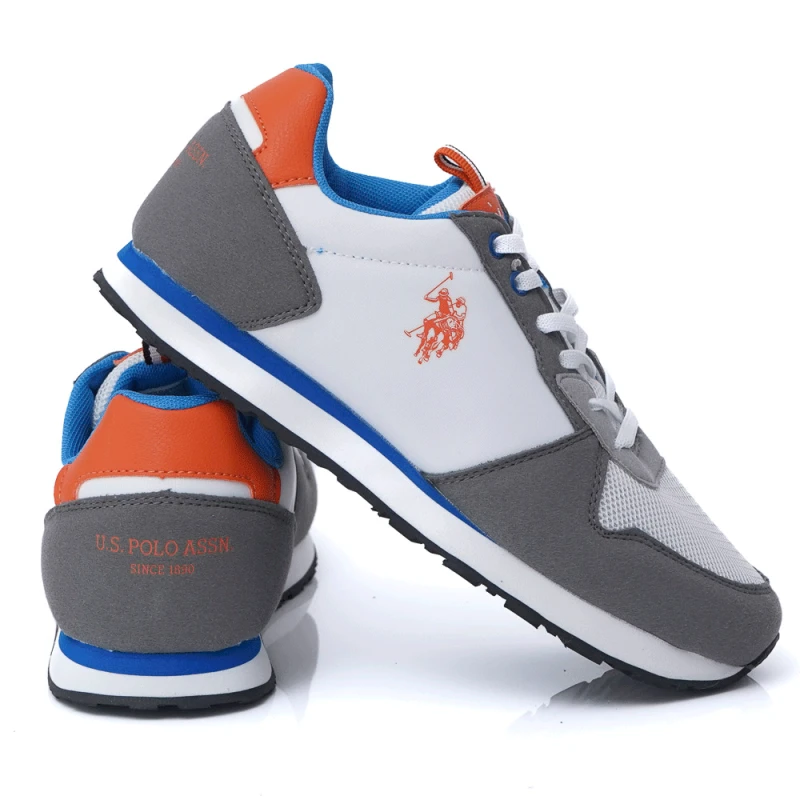 ДАМСКИ СНИКЪРСИ U.S.POLO ASSN. МОДЕЛ NOBIK 008K GRIGIO, Сив, Размер 39